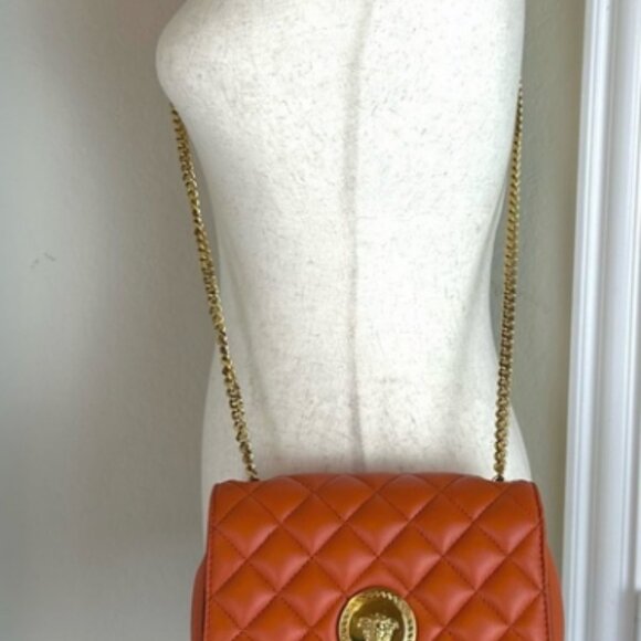 Gianni Versace Medusa Leather Shoulder Bag - Picture 12 of 12